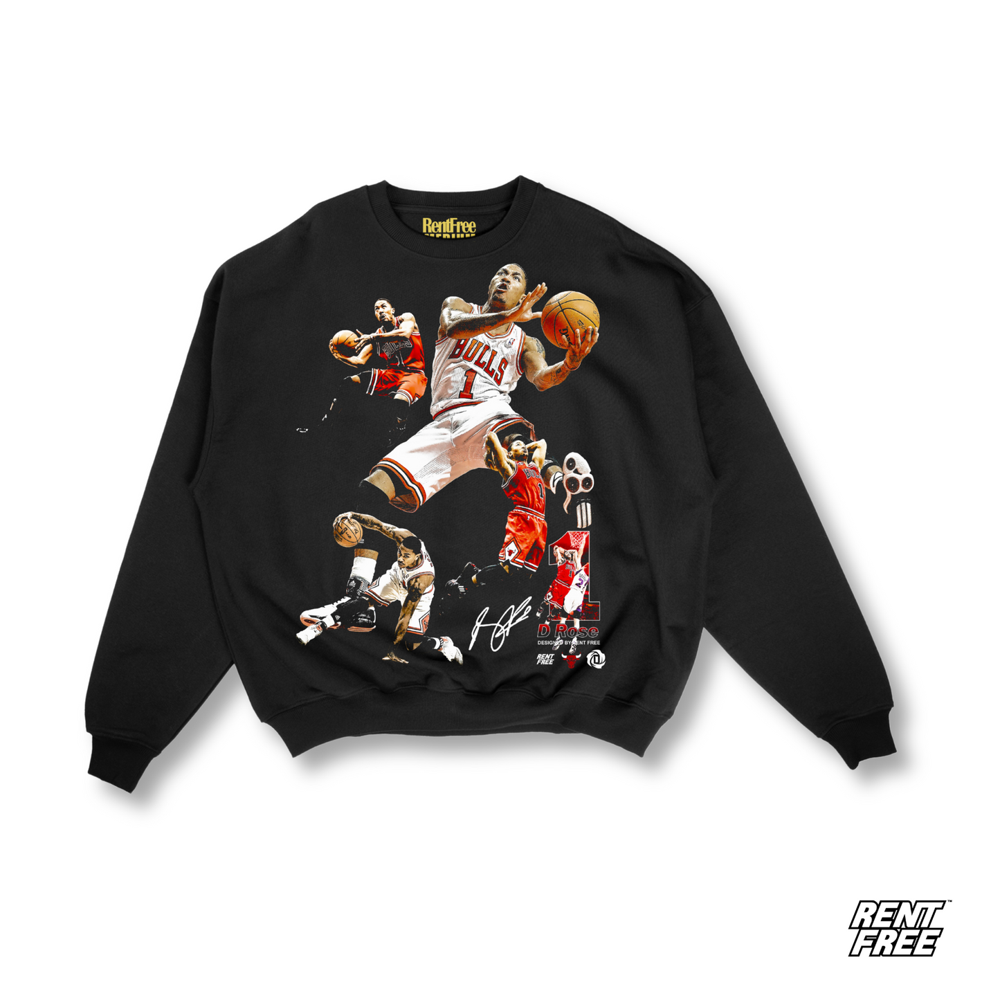 D Rose 🌹 Crewneck Sweater (Pre-Order)