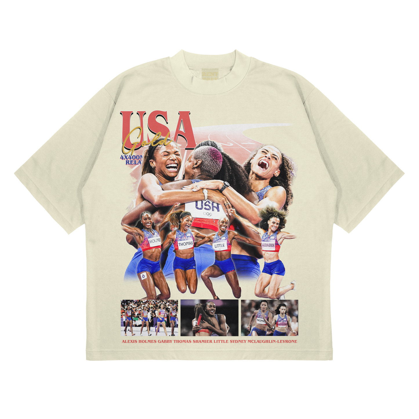 2024 Women's Track 4x400 Olympic Tee